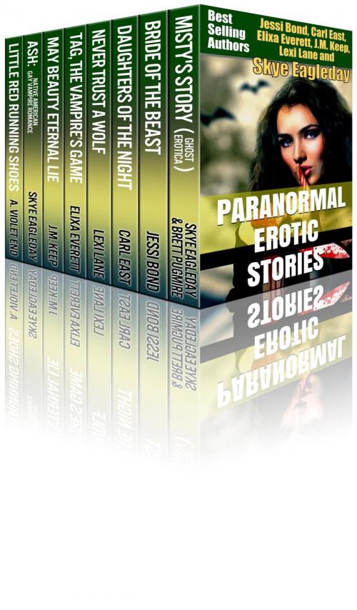 Cover of the book Paranormal Erotic Stories by Lexi Lane, A. Violet End, Carl East, Jessi Bond, Brett Pugmire, Elixa Everett, Skye Eagleday, Skye Eagleday