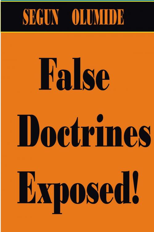 Cover of the book False Doctrines Exposed! by SEGUN OLUMIDE, SEGUN  OLUMIDE