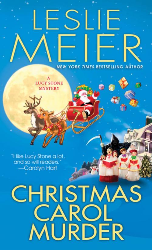 Cover of the book Christmas Carol Murder by Leslie Meier, Kensington Books