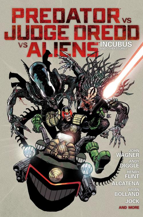 Cover of the book Predator Versus Judge Dredd Versus Aliens by John Wagner, Dark Horse Comics