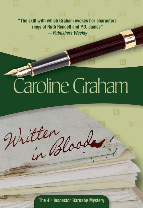 Cover of the book Written in Blood by Caroline Graham, Felony & Mayhem Press