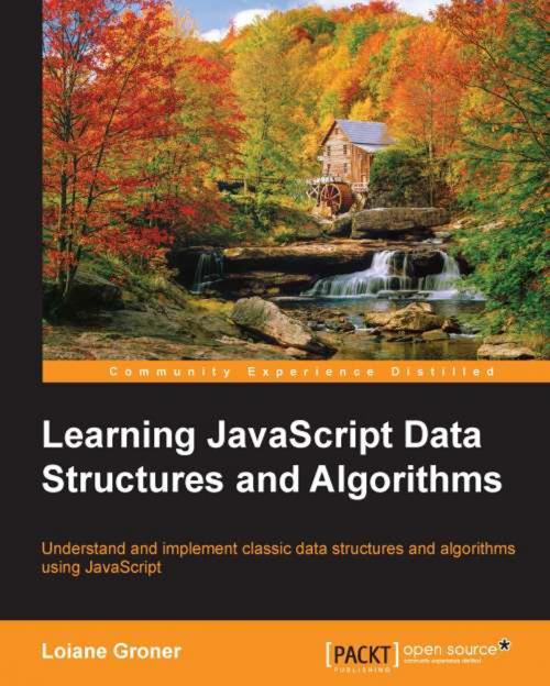 Cover of the book Learning JavaScript Data Structures and Algorithms by Loiane Groner, Packt Publishing