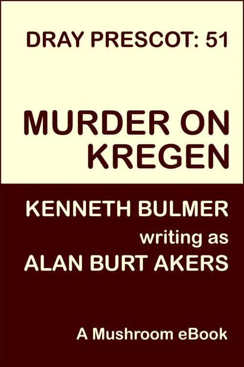 Cover of the book Murder on Kregen by Alan Burt Akers, Mushroom Publishing