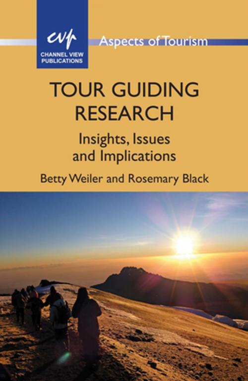 Cover of the book Tour Guiding Research by Dr. Betty Weiler, Rosemary Black, Channel View Publications
