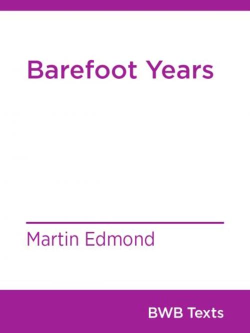 Cover of the book Barefoot Years by Martin Edmond, Bridget Williams Books