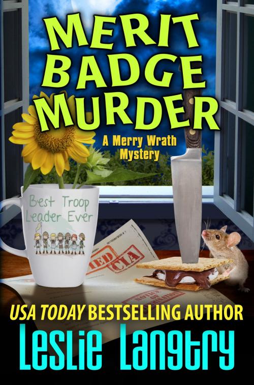 Cover of the book Merit Badge Murder by Leslie Langtry, Gemma Halliday Publishing