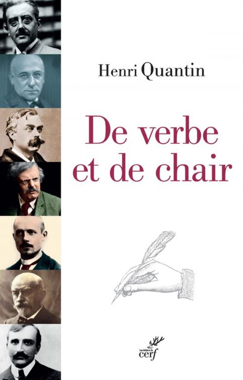 Cover of the book De Verbe et de chair by Henri Quantin, Editions du Cerf