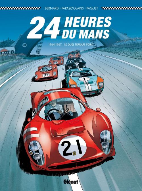 Cover of the book 24 Heures du Mans - 1964-1967 by Denis Bernard, Christian Papazoglakis, Robert Paquet, Glénat BD