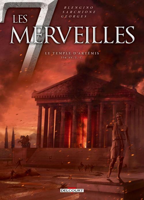 Cover of the book Les 7 Merveilles T04 by Luca Blengino, Antonio Sarchione, Delcourt