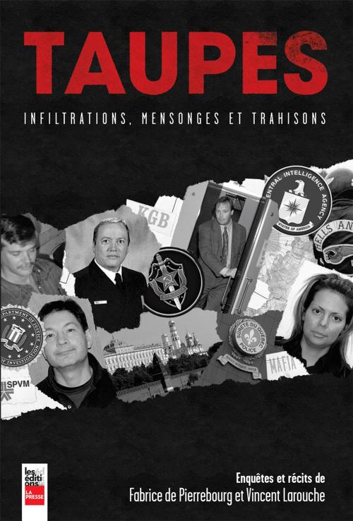 Cover of the book Taupes by Fabrice De Pierrebourg, Vincent Larouche, Éditions La Presse