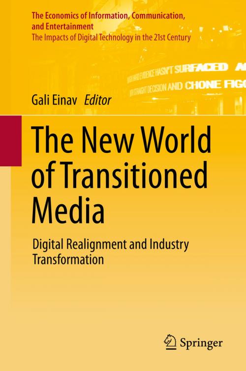 Cover of the book The New World of Transitioned Media by , Springer International Publishing