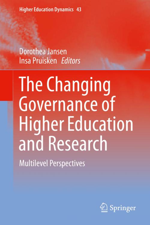 Cover of the book The Changing Governance of Higher Education and Research by , Springer International Publishing