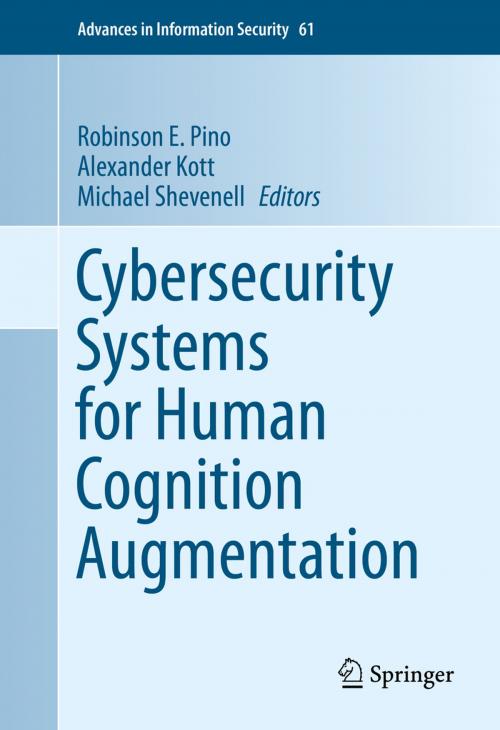 Cover of the book Cybersecurity Systems for Human Cognition Augmentation by , Springer International Publishing