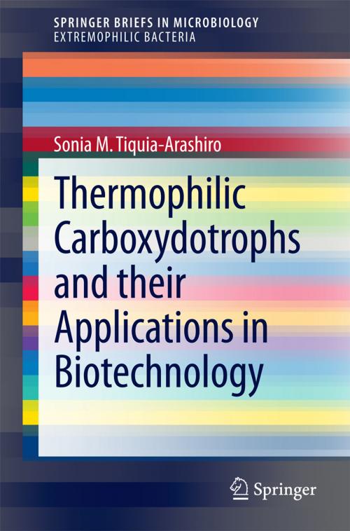 Cover of the book Thermophilic Carboxydotrophs and their Applications in Biotechnology by Sonia M. Tiquia-Arashiro, Springer International Publishing