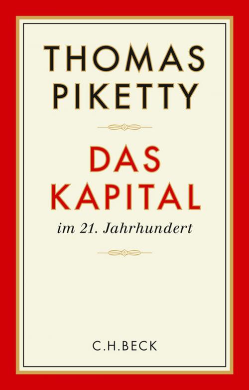 Cover of the book Das Kapital im 21. Jahrhundert by Thomas Piketty, C.H.Beck
