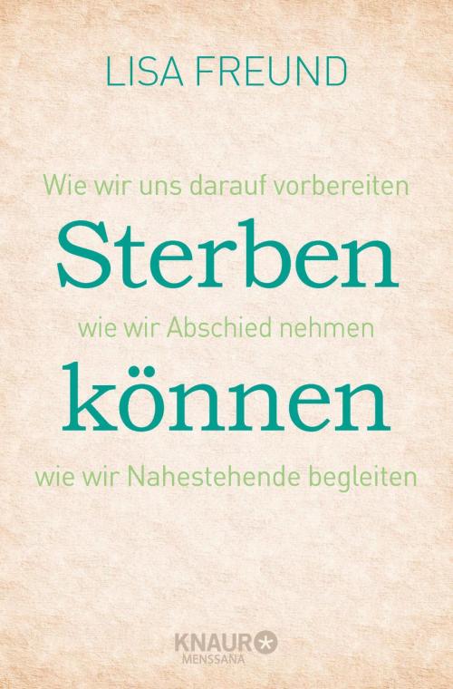 Cover of the book Sterben können by Lisa Freund, O.W. Barth eBook