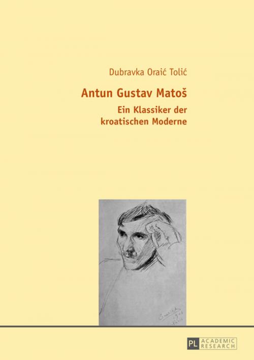 Cover of the book Antun Gustav Matoš by Dubravka Oraic Tolic, Peter Lang