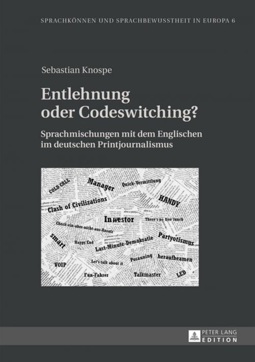 Cover of the book Entlehnung oder Codeswitching? by Sebastian Knospe, Peter Lang
