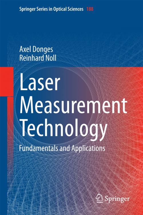 Cover of the book Laser Measurement Technology by Reinhard Noll, Axel Donges, Springer Berlin Heidelberg