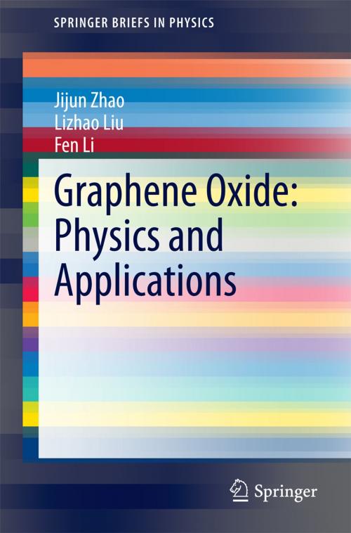 Cover of the book Graphene Oxide: Physics and Applications by Lizhao Liu, Fen Li, Jijun Zhao, Springer Berlin Heidelberg