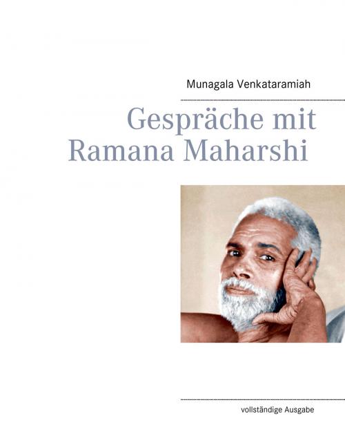 Cover of the book Gespräche mit Ramana Maharshi by Ramana Maharshi, Books on Demand