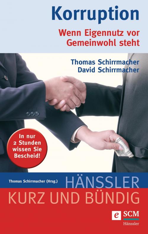 Cover of the book Korruption by Thomas Schirrmacher, David Schirrmacher, SCM Hänssler