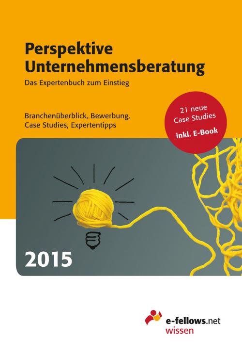 Cover of the book Perspektive Unternehmensberatung 2015 by , e-fellows.net