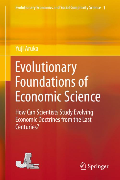 Cover of the book Evolutionary Foundations of Economic Science by Yuji Aruka, Springer Japan