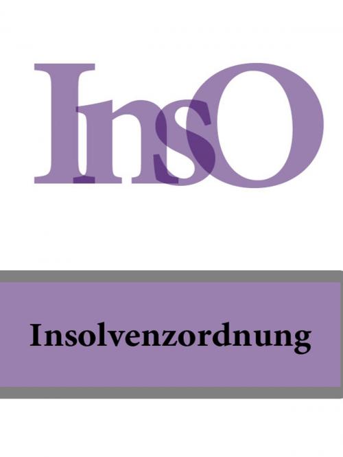 Cover of the book Insolvenzordnung - InsO by Deutschland, Publisher "Prospekt"