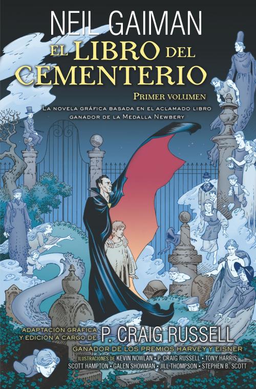 Cover of the book El libro del cementerio (Novela gráfica Vol. I) by Neil Gaiman, Roca Editorial de Libros