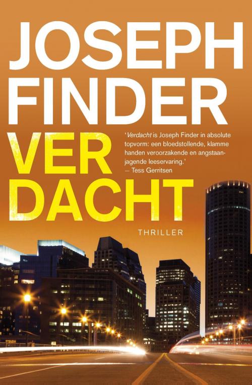 Cover of the book Verdacht by Joseph Finder, Luitingh-Sijthoff B.V., Uitgeverij