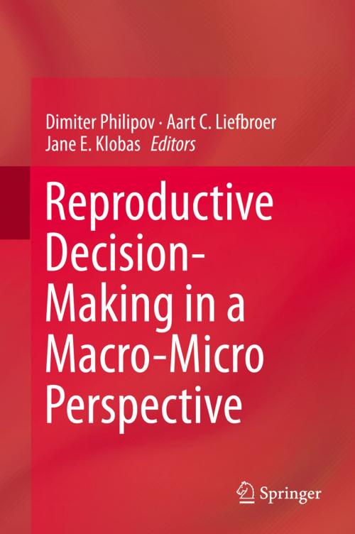 Cover of the book Reproductive Decision-Making in a Macro-Micro Perspective by , Springer Netherlands