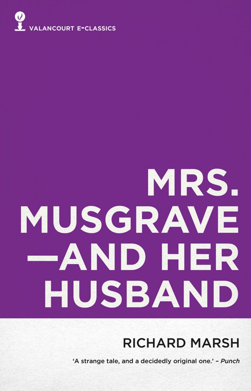 Big bigCover of Mrs. Musgrave — and Her Husband
