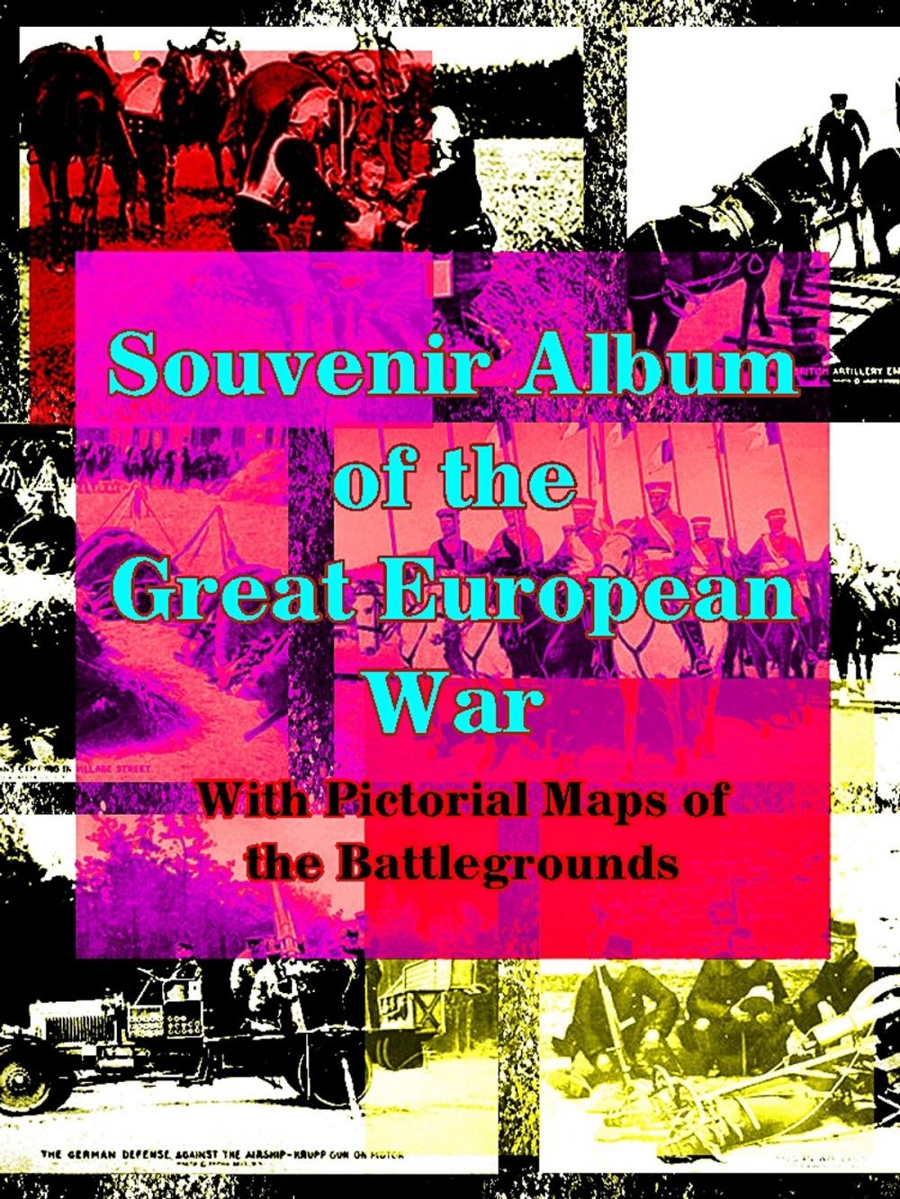 Big bigCover of Souvenir Album of the Great European War