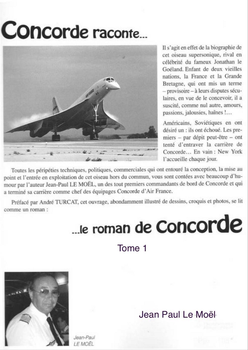 Big bigCover of Concorde raconte