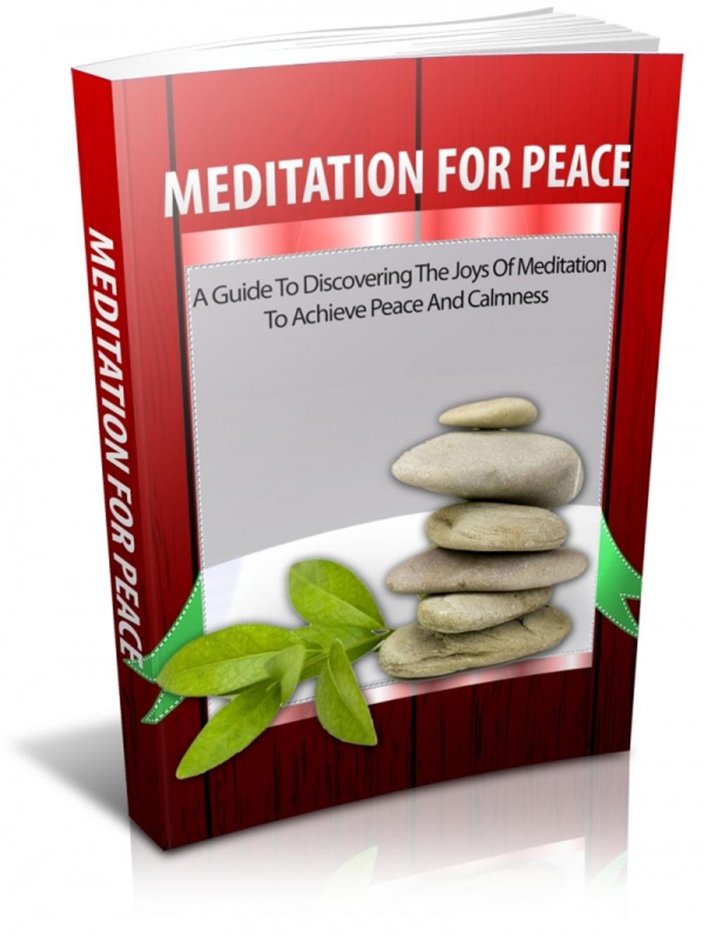 Big bigCover of Meditation For Peace