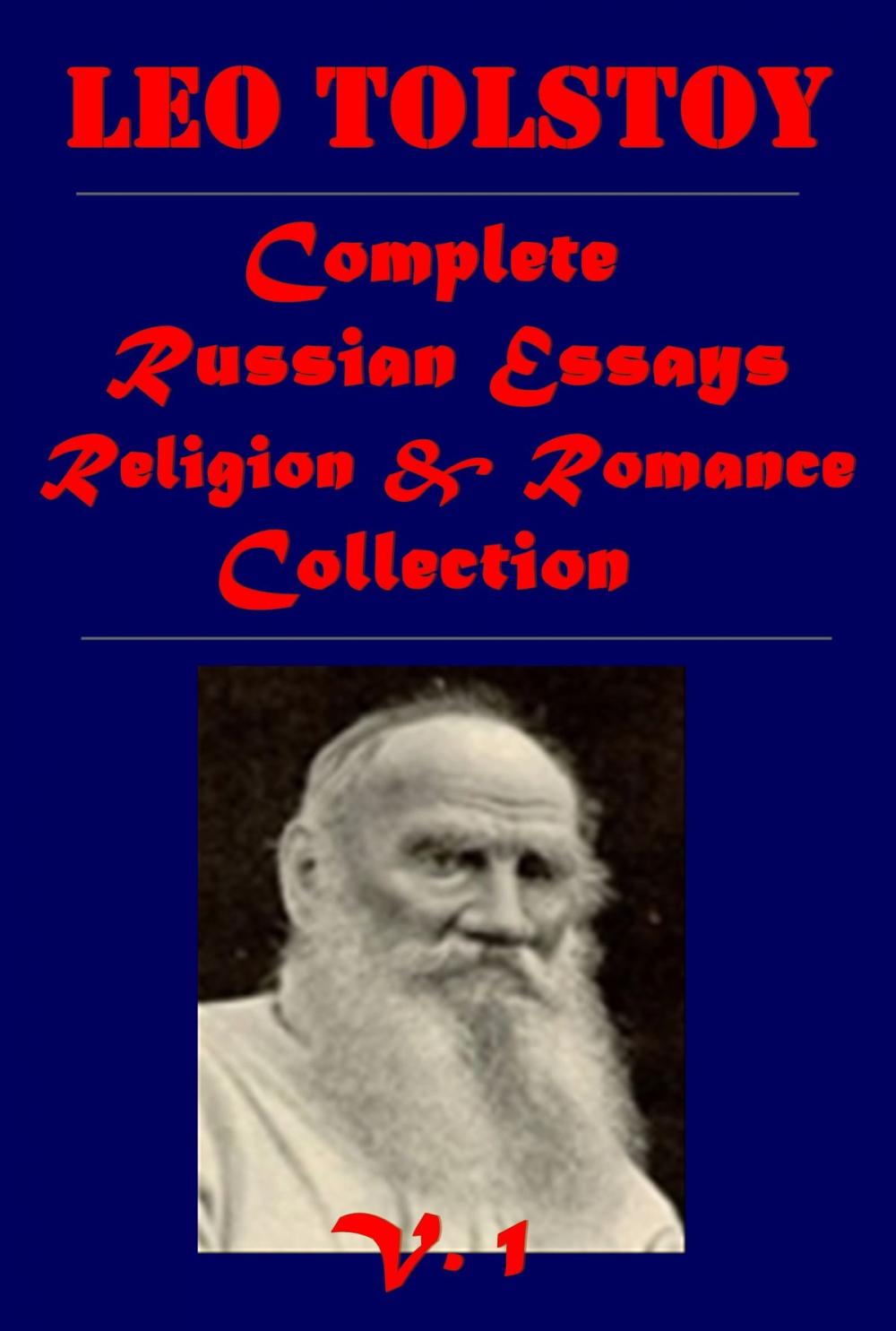 Big bigCover of Complete Russian Essays Religion & Romance Collection V.1