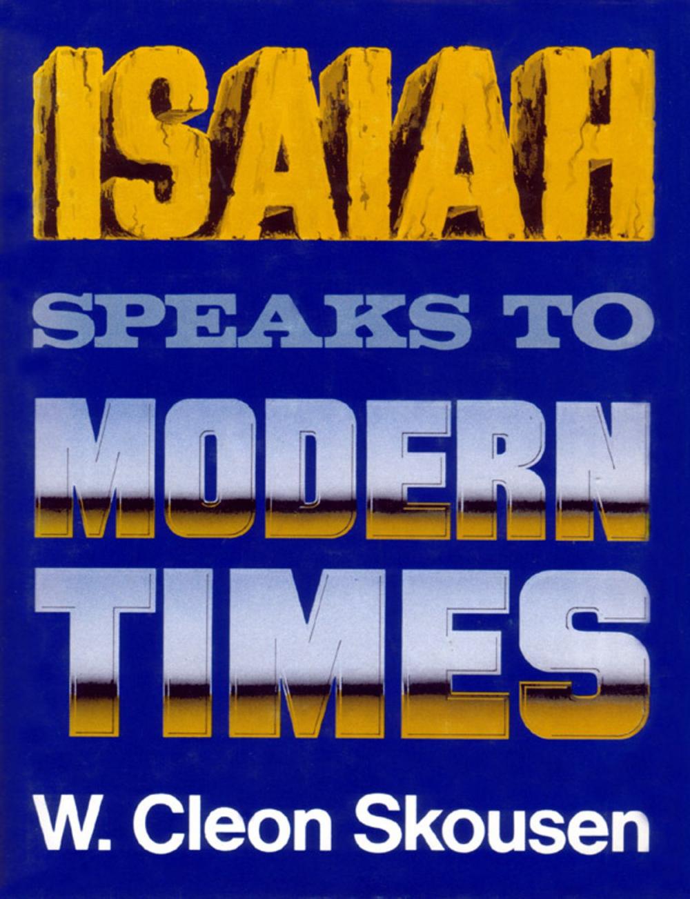 Big bigCover of Isaiah Speaks to Modern Times