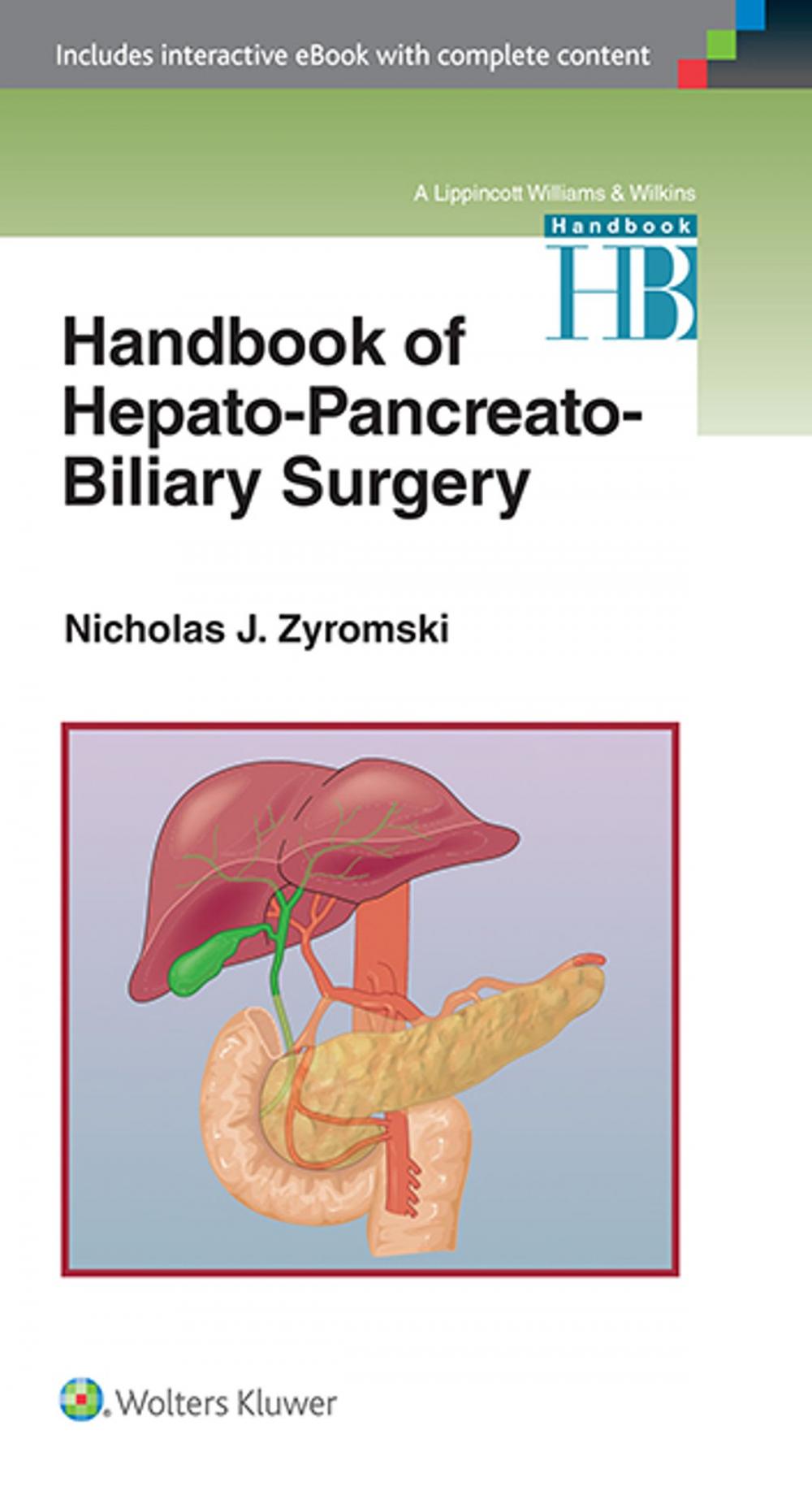 Big bigCover of Handbook of Hepato-Pancreato-Biliary Surgery
