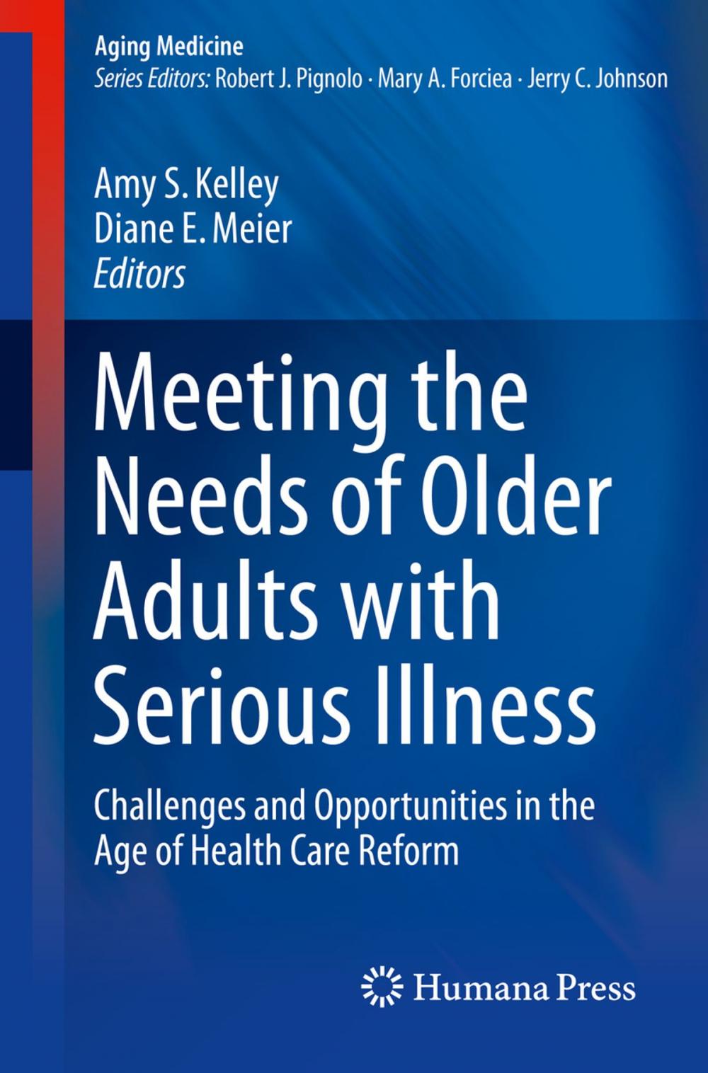 Big bigCover of Meeting the Needs of Older Adults with Serious Illness