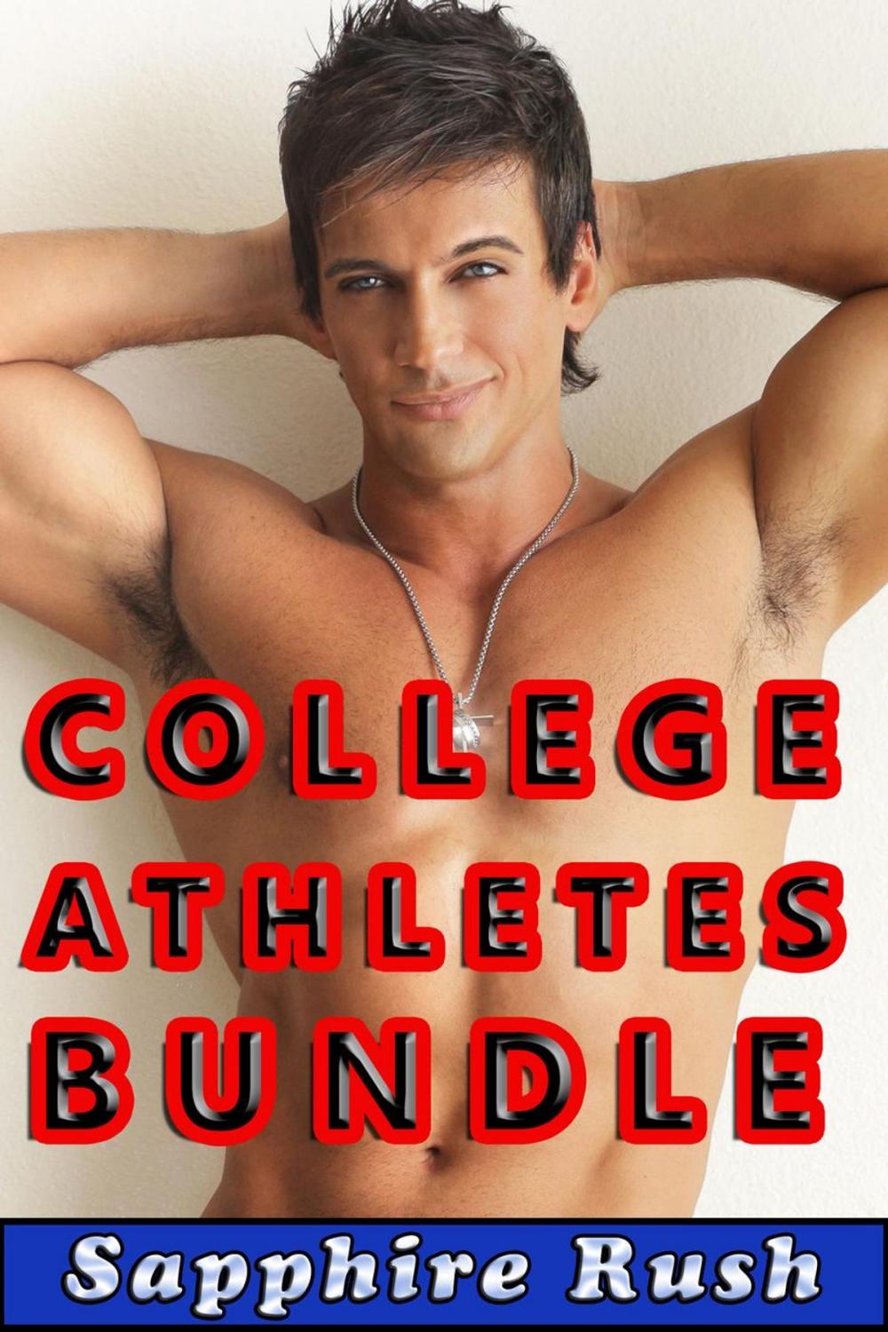 Big bigCover of College Athletes Bundle (bisexual MMF threesome)