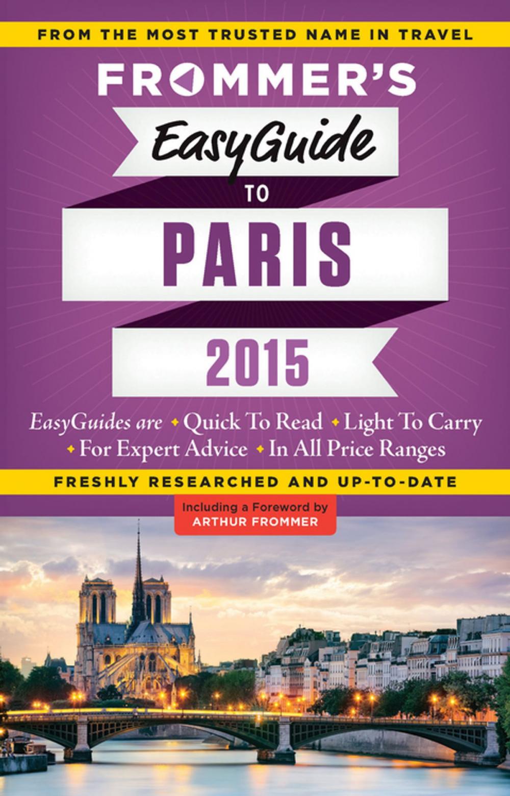 Big bigCover of Frommer's EasyGuide to Paris 2015