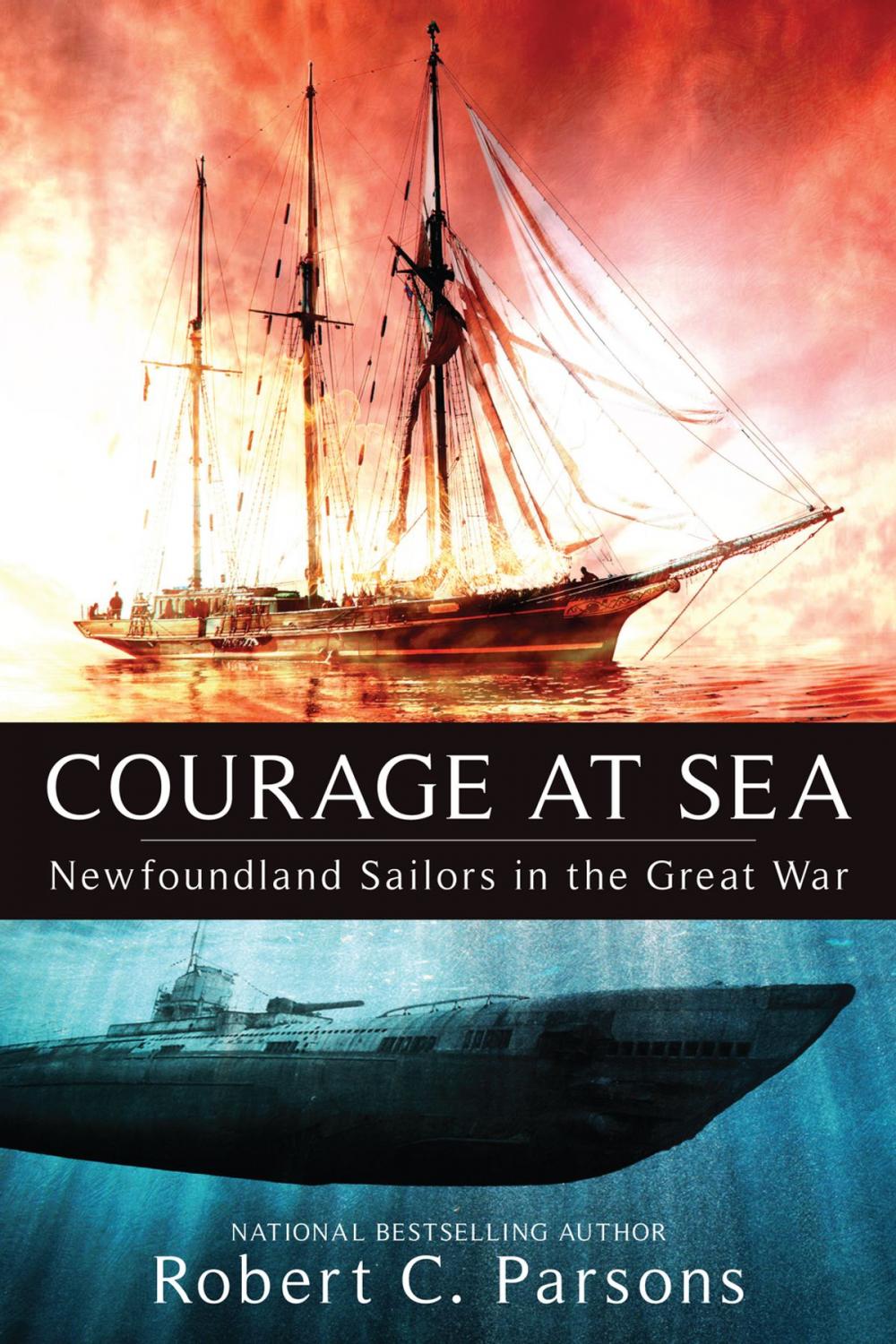Big bigCover of Courage at Sea