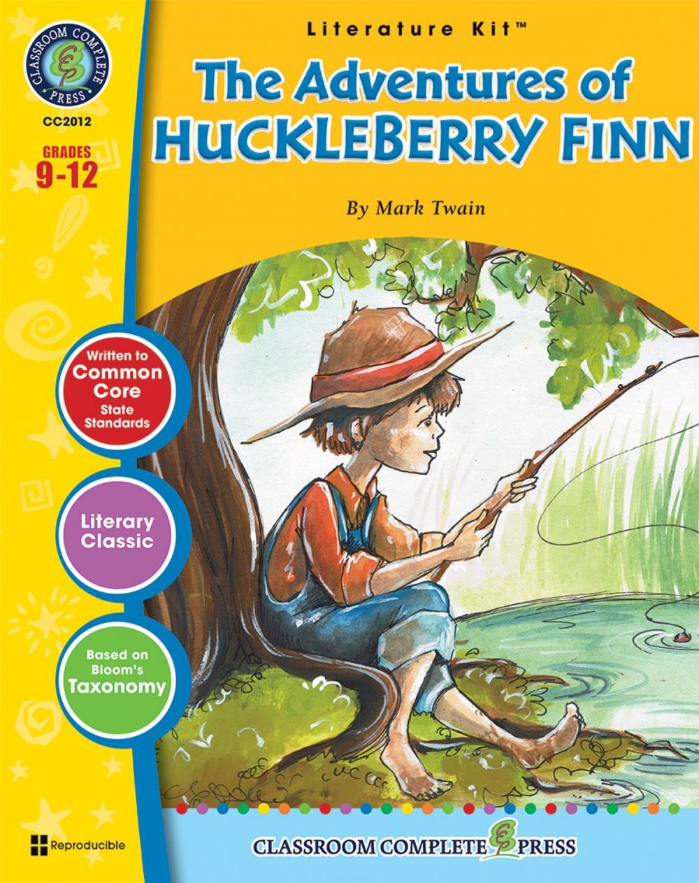 Big bigCover of The Adventures of Huckleberry Finn - Literature Kit Gr. 9-12