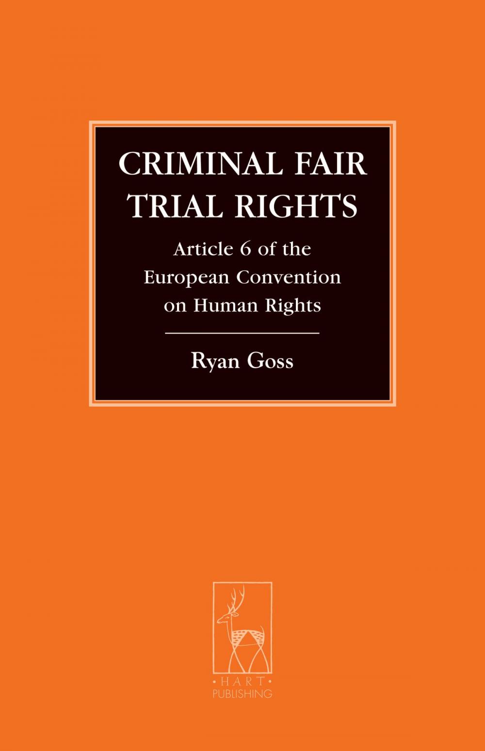 Big bigCover of Criminal Fair Trial Rights