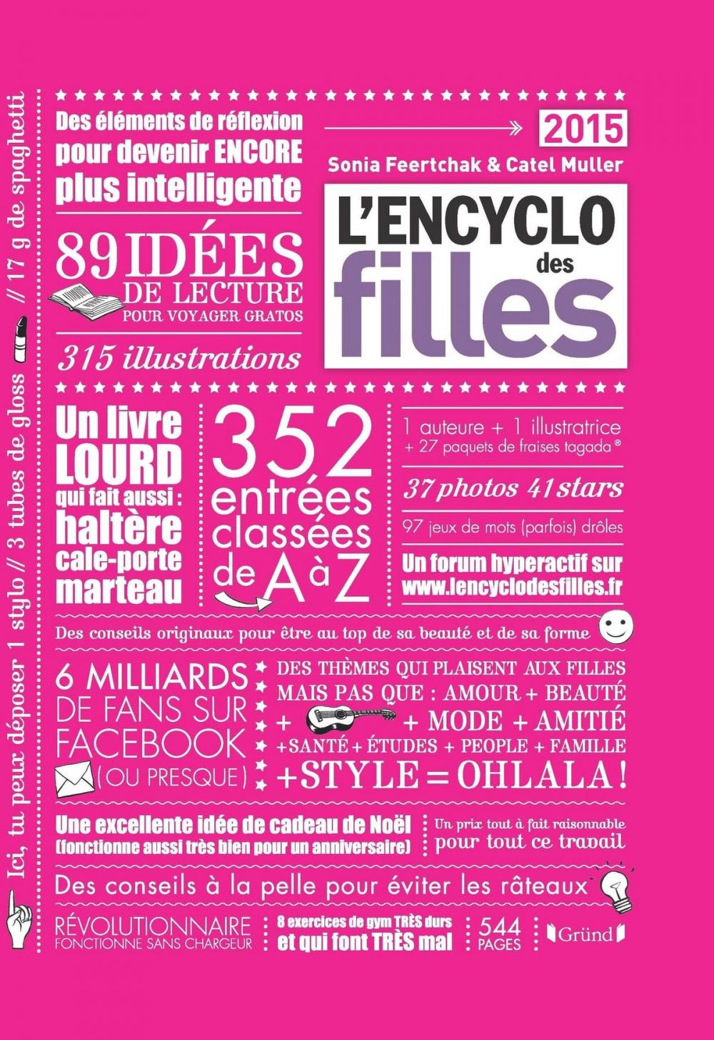 Big bigCover of L'Encyclo des filles 2015