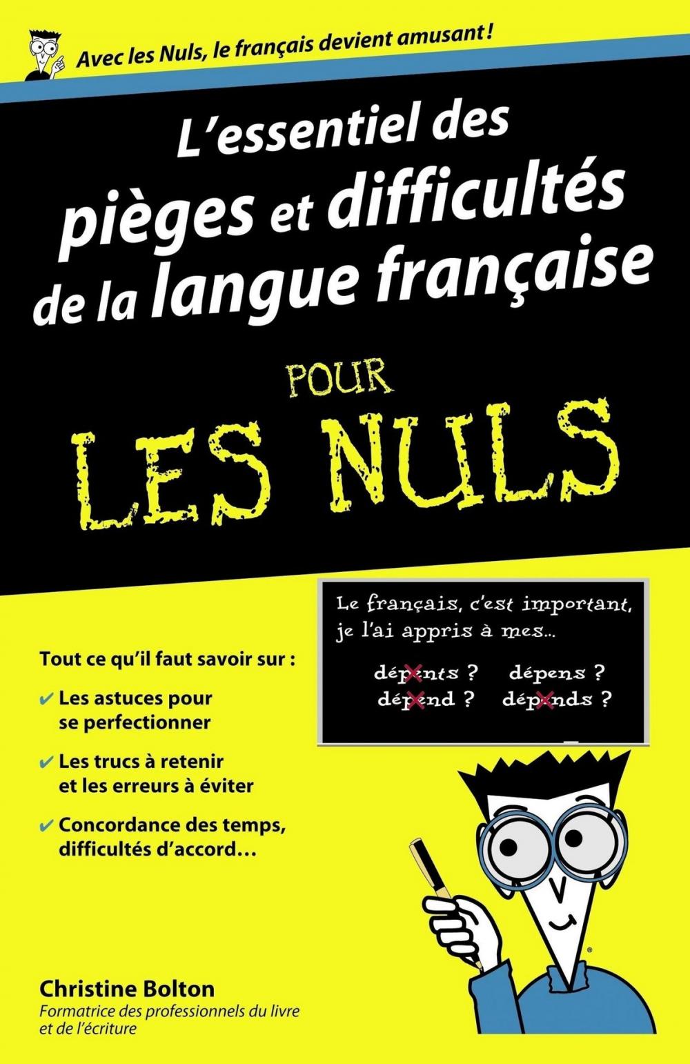 Big bigCover of L'essentiel des pièges et difficultés de la langue française Pour les Nuls