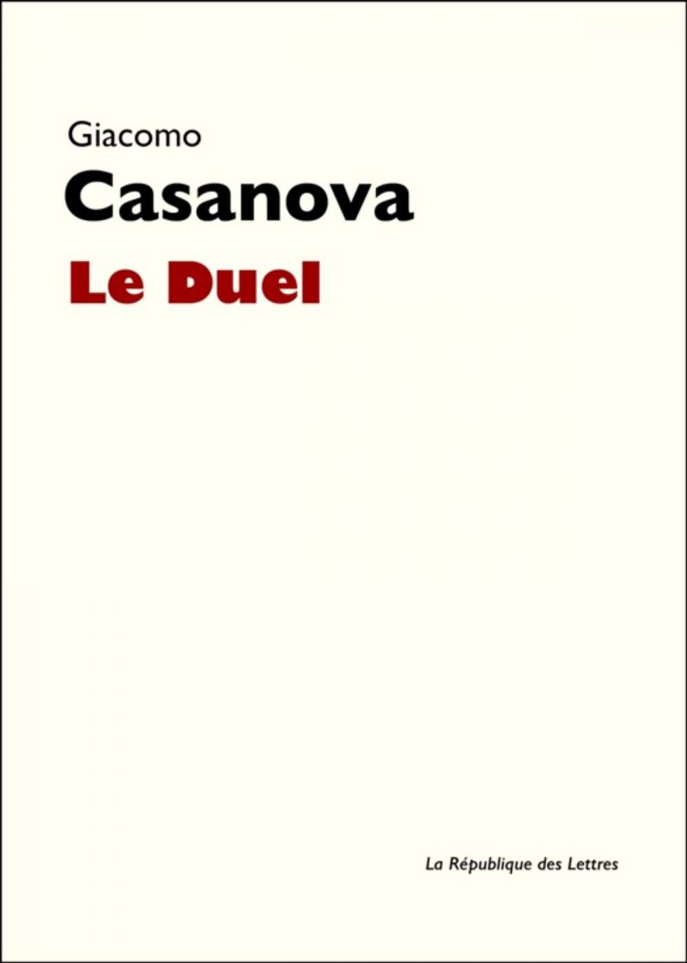 Big bigCover of Le Duel