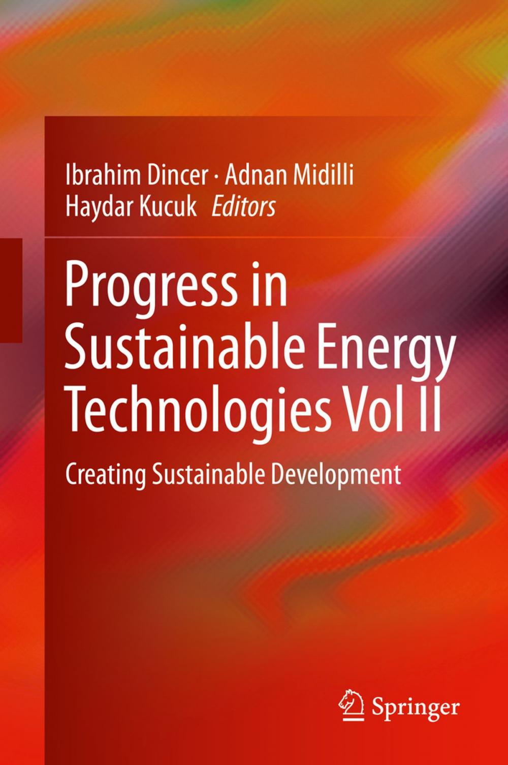Big bigCover of Progress in Sustainable Energy Technologies Vol II