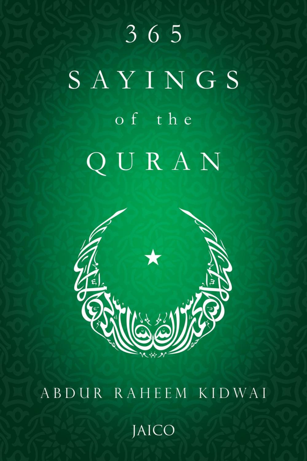 Big bigCover of 365 Sayings of the Quran